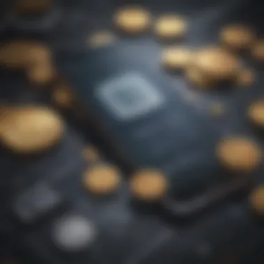 NFC Functionality in Cryptocurrency Transactions Diagram showcasing the functionality of Near Field Communication in crypto transactions