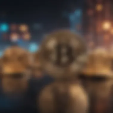 Cryptocurrency Market Trends Analysis An abstract representation of cryptocurrency market trends