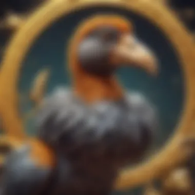 The Symbol of Innovation: Dodo Crypto Intricate Dodo Crypto logo design