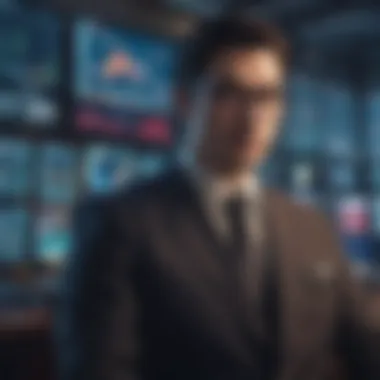 Navigating Interactive Brokers Platform The Interactive Brokers platform interface showcasing stock trading.