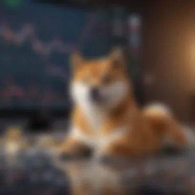 Live chart of Shiba stock price fluctuations