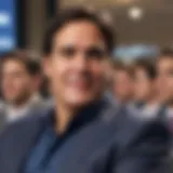 Mark Cuban at a tech conference discussing investments