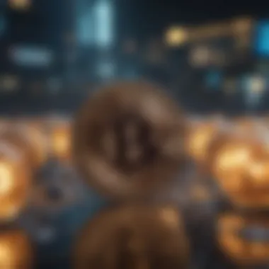 Opportunities and Risks in Cryptocurrency A conceptual image illustrating opportunities and risks in crypto