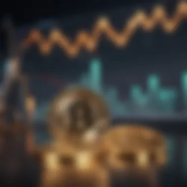 Trends in Cryptocurrency Investment A graph showing cryptocurrency market trends