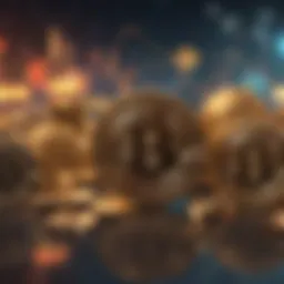 Graph illustrating market value trends in cryptocurrency