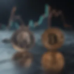 Graph demonstrating MIB coin price trends over time