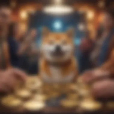 Community Engagement around Shiba Inu Coin Community members engaging in discussions about Shiba Inu Coin