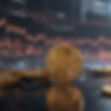 Cryptocurrency Market Trends Analysis Graphical representation of cryptocurrency market trends